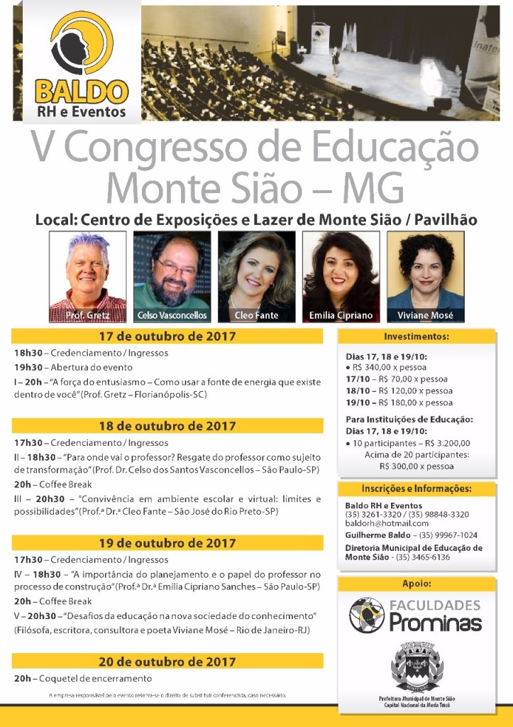 Evento aberto-17out17_Monte Sião-MG